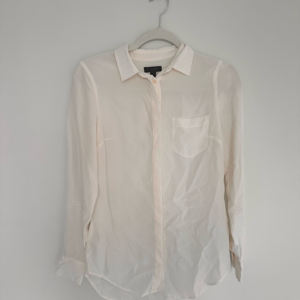 Classic J.Crew Cream Women’s Shirt